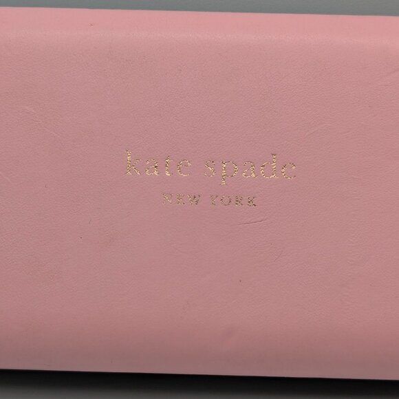 Kate Spade New York Pink and Green Eyeglass Clamshell Hard Case - Picture 8 of 12